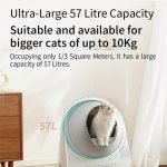 CATLINK SCOOPER Self-Clean Smart Cat Litter Box – Standard Pro – White