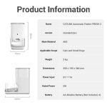 CATLINK F04 Fresh 2 Automatic Pet Feeder – Luxury Version