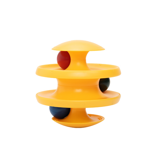 Cats Tumbler Toy With Balls & Tracks