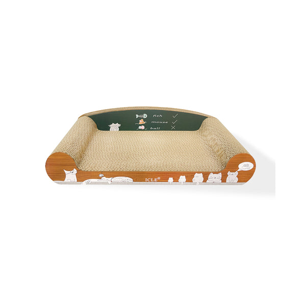 ZODIAC Sofa Cat Scratcher – Brown