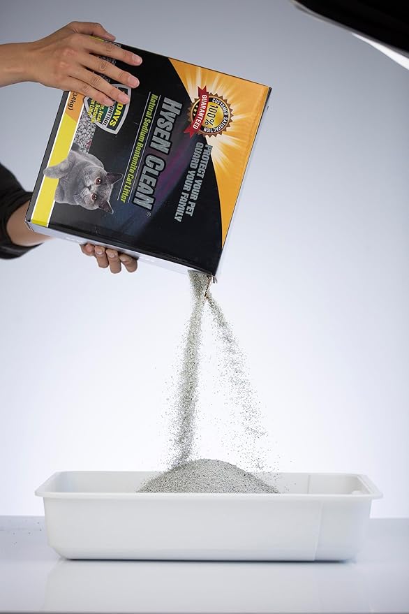 Natural Sodium Bentonite Cat Litter, Original, Long-Lasting Granules