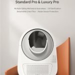 CATLINK SCOOPER Self-Clean Smart Cat Litter Box – Standard Pro – White