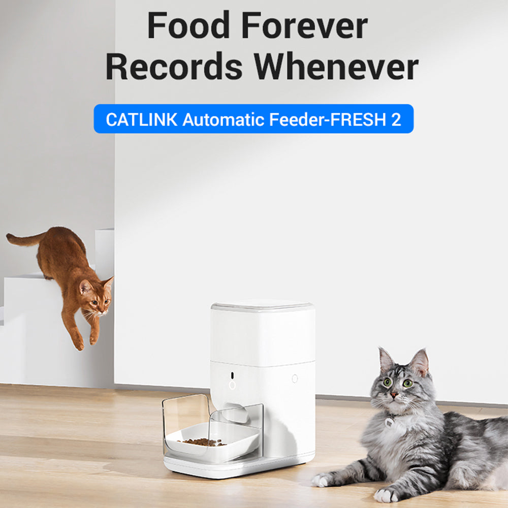 CATLINK F04 Fresh 2 Automatic Pet Feeder – Luxury Version