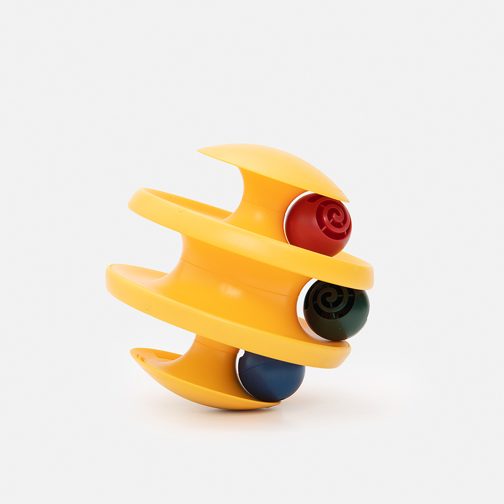 Cats Tumbler Toy With Balls & Tracks