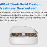 CATLINK F03 RFID Pet Feeder – Standard Version
