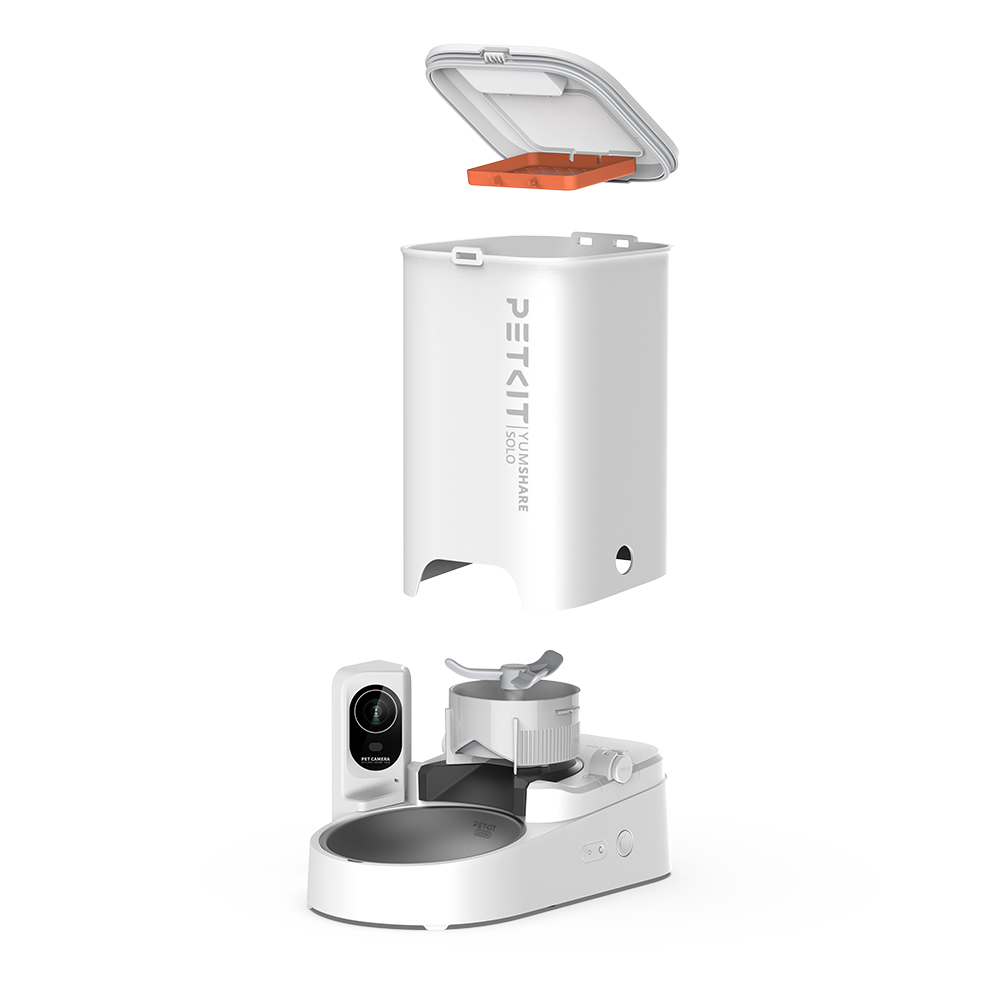 YumShare Dual-Hopper Smart Feeder With Camera