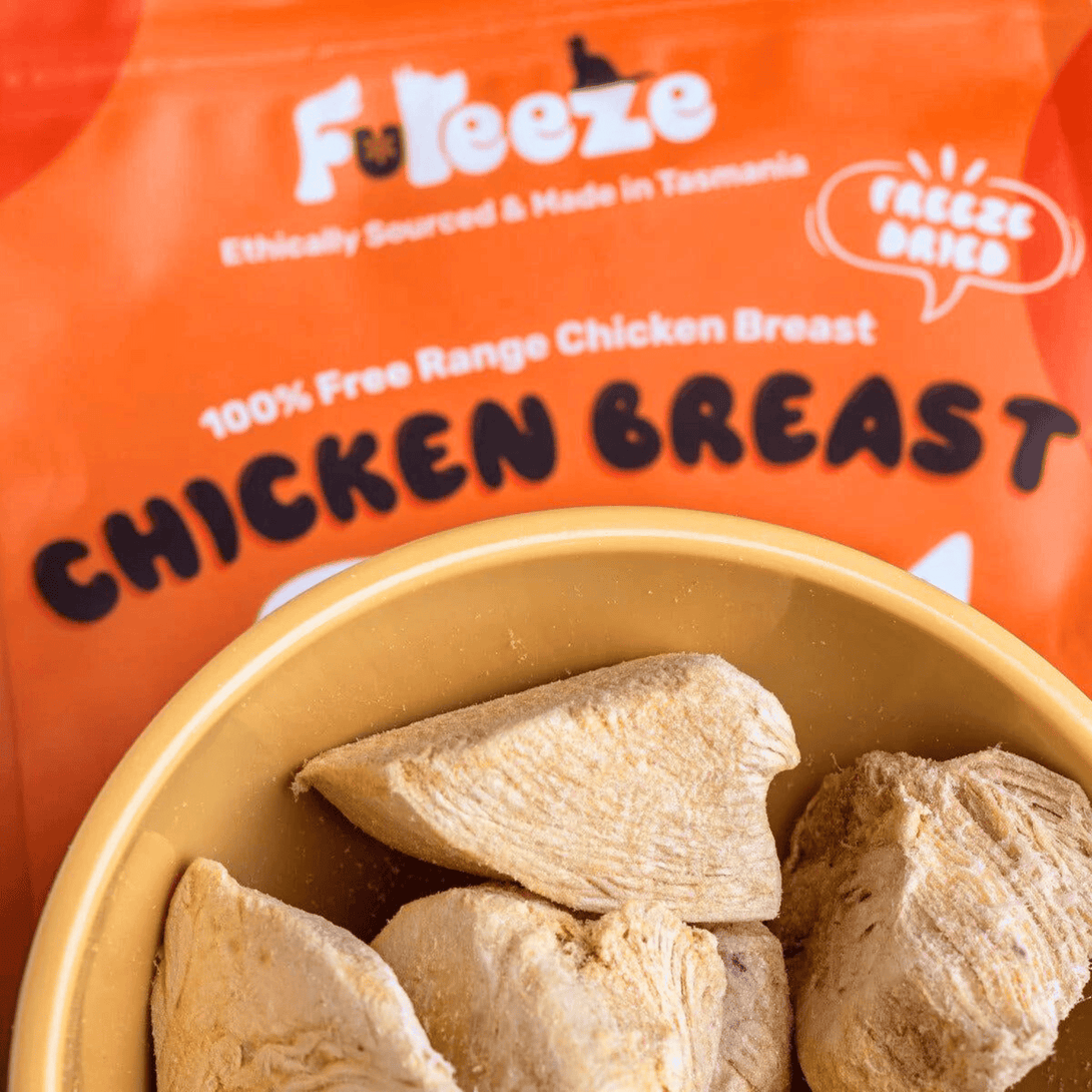 Freeze Dried Australian Free Range Chicken Breast 50g