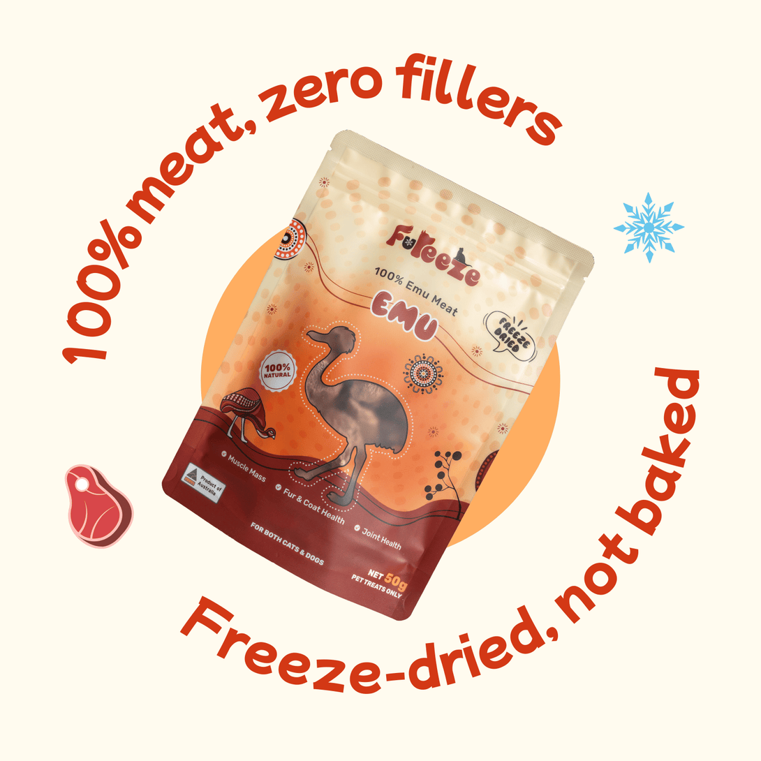 Freeze Dried Australian Emu 50g