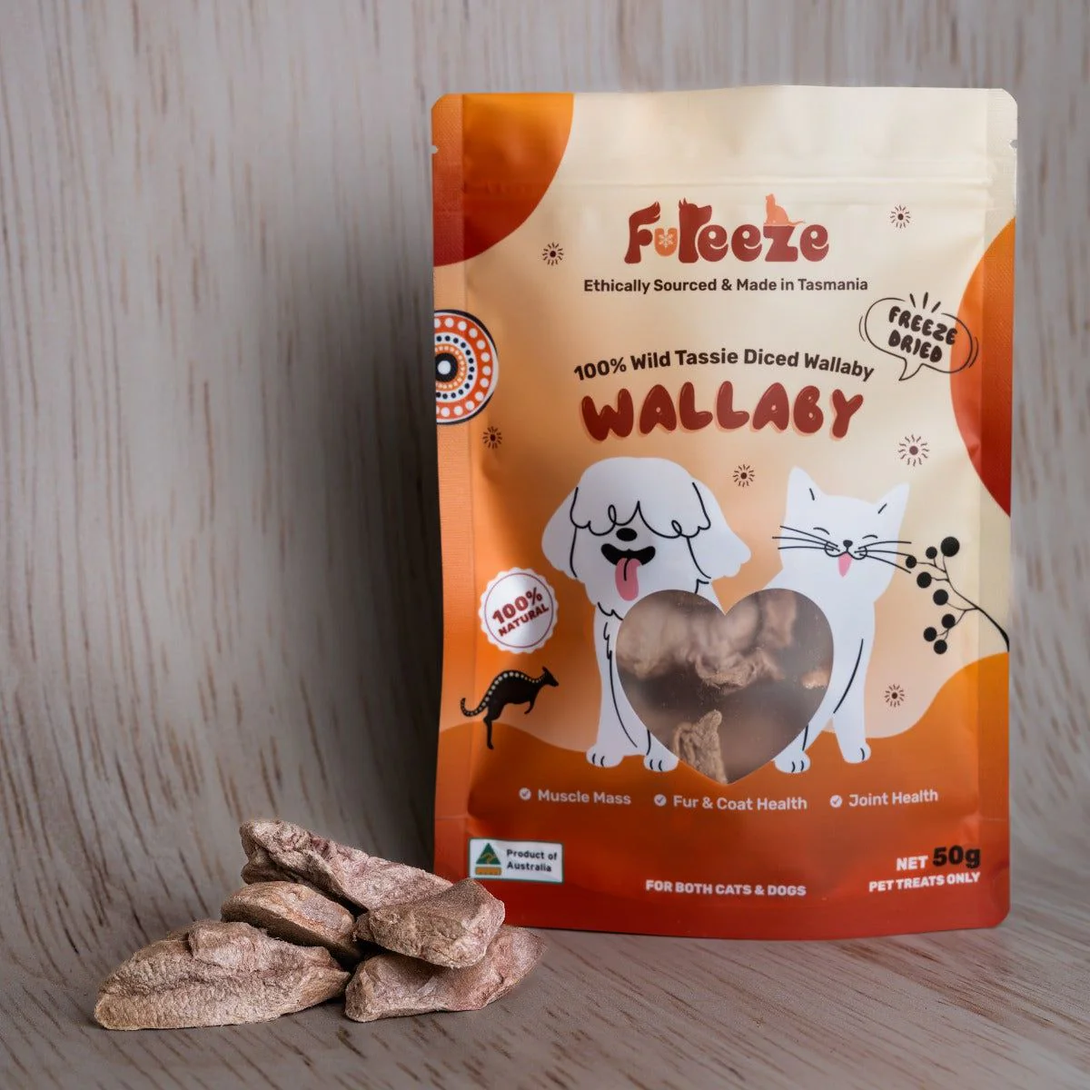 Freeze Dried Australian Wallaby 50g